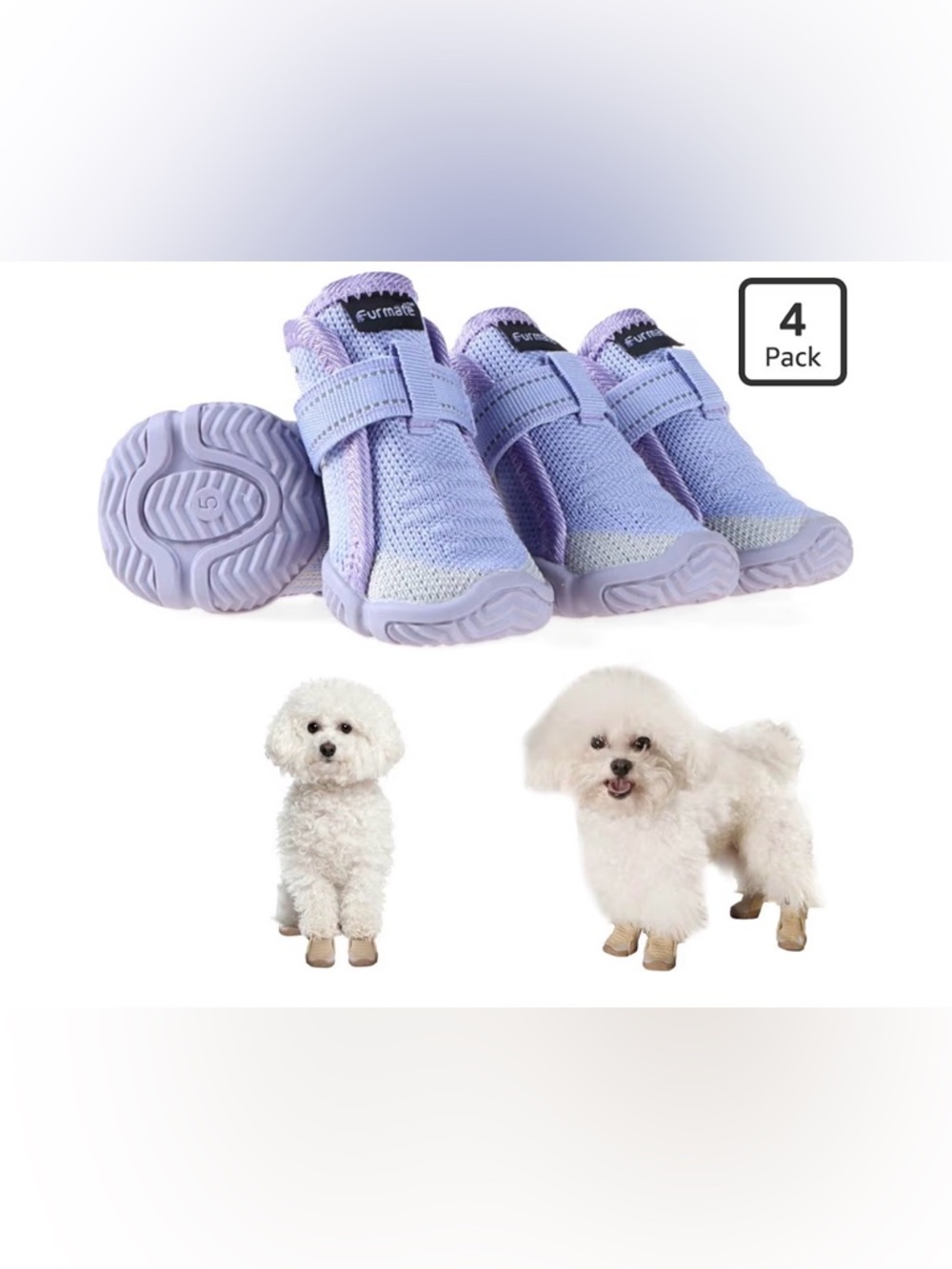 Furmate Knitted Protection Dog Boots